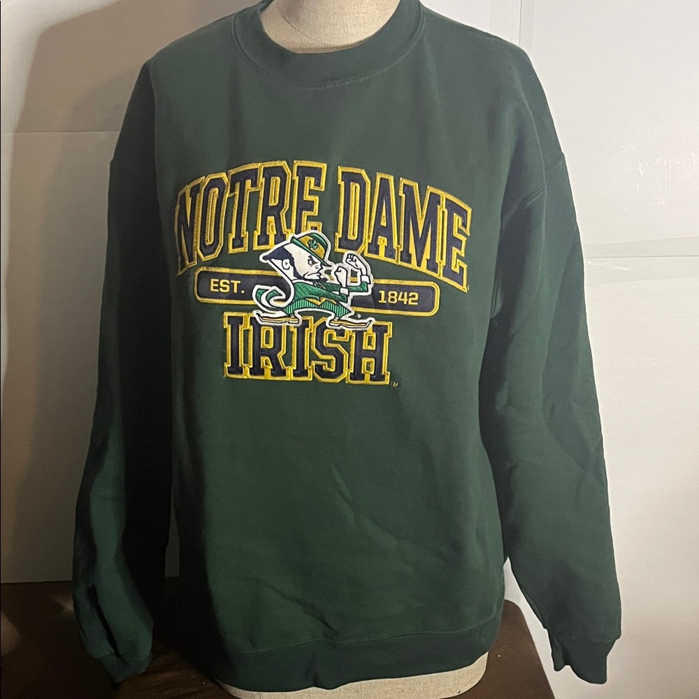 😄Notre Dame champion hoodie large
